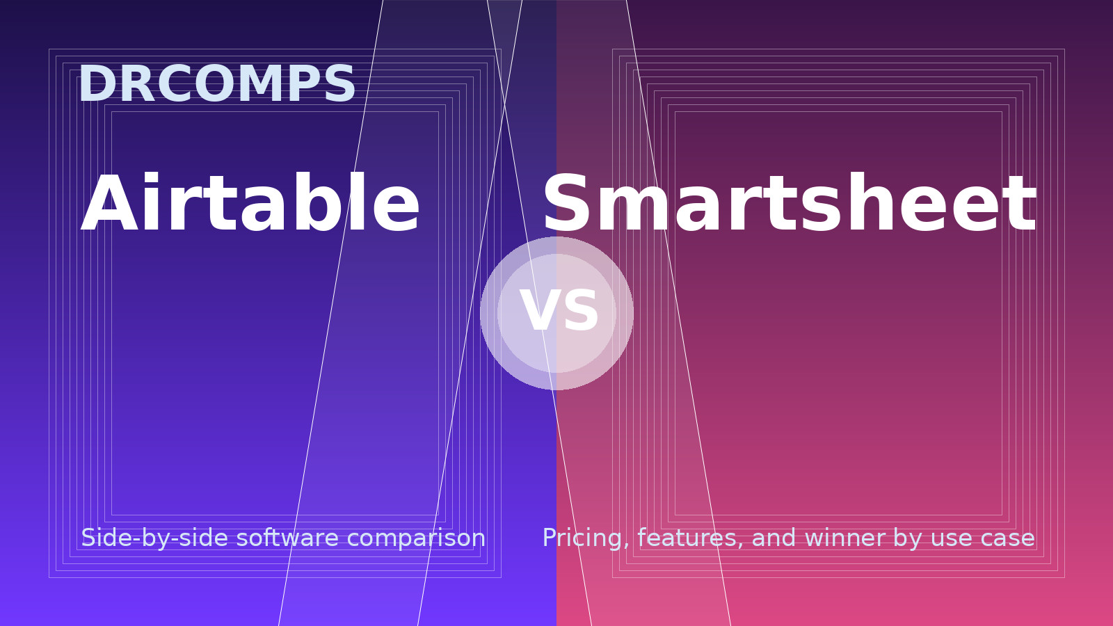 Airtable vs Smartsheet: Side-by-side software comparison on pricing, features, and use cases.