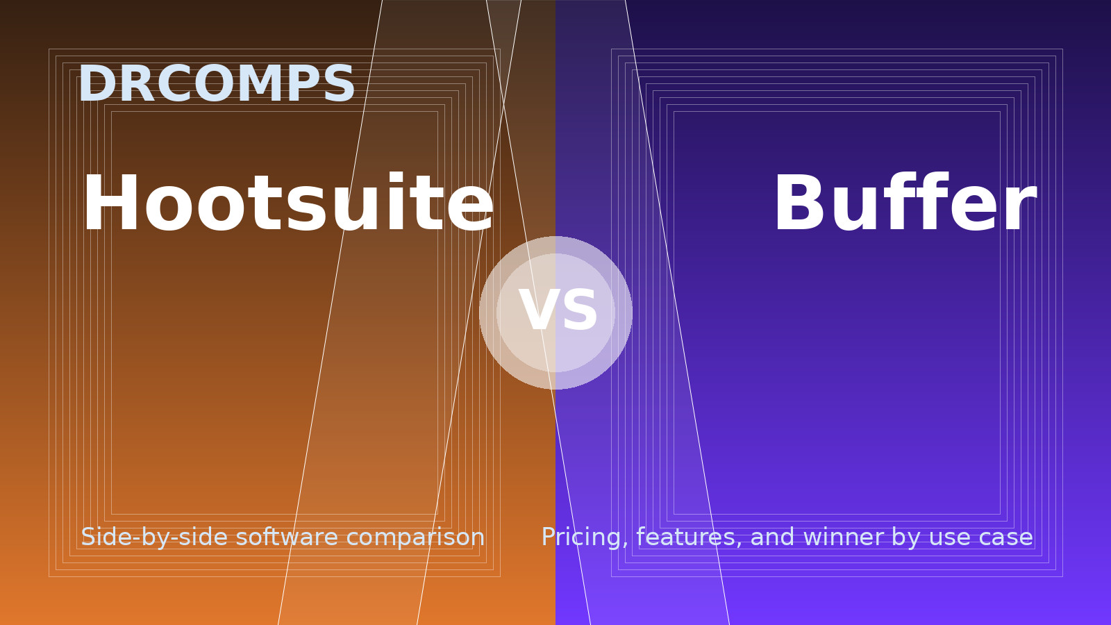 Comparison of Hootsuite vs Buffer: software pricing, features, and winners.