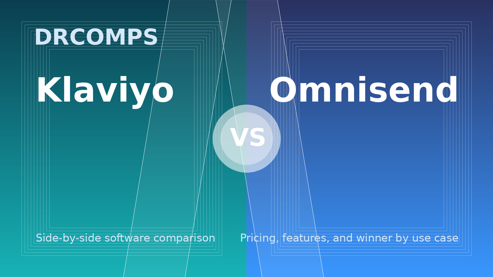 Klaviyo vs Omnisend comparison on pricing, features, and winner by use case.