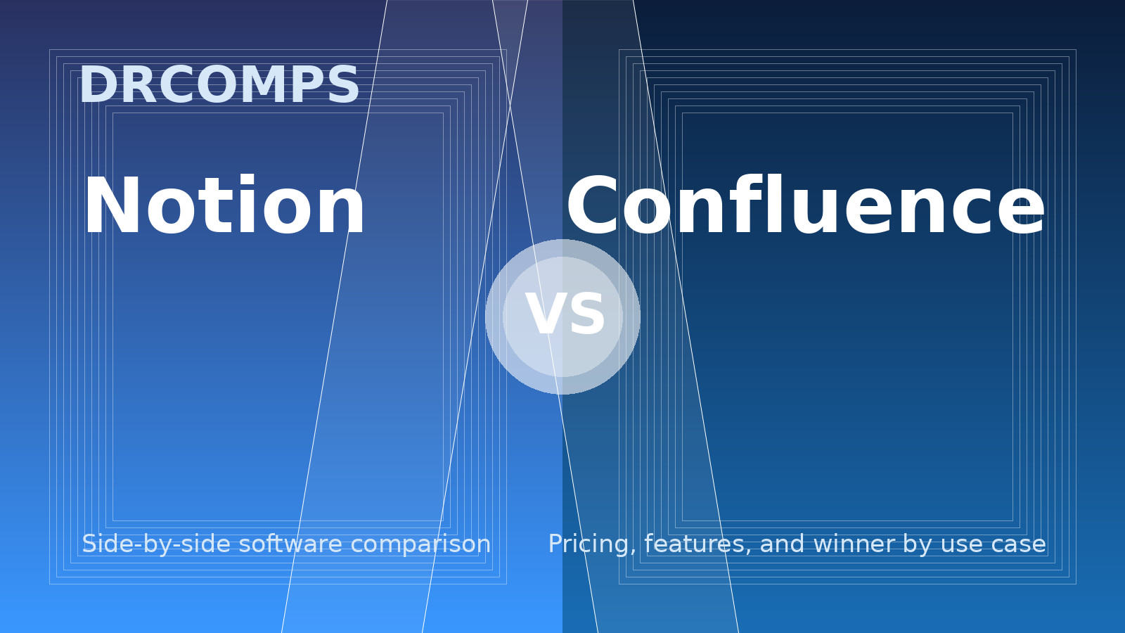 Comparison of Notion vs Confluence: features, pricing, and use cases by Drcomps