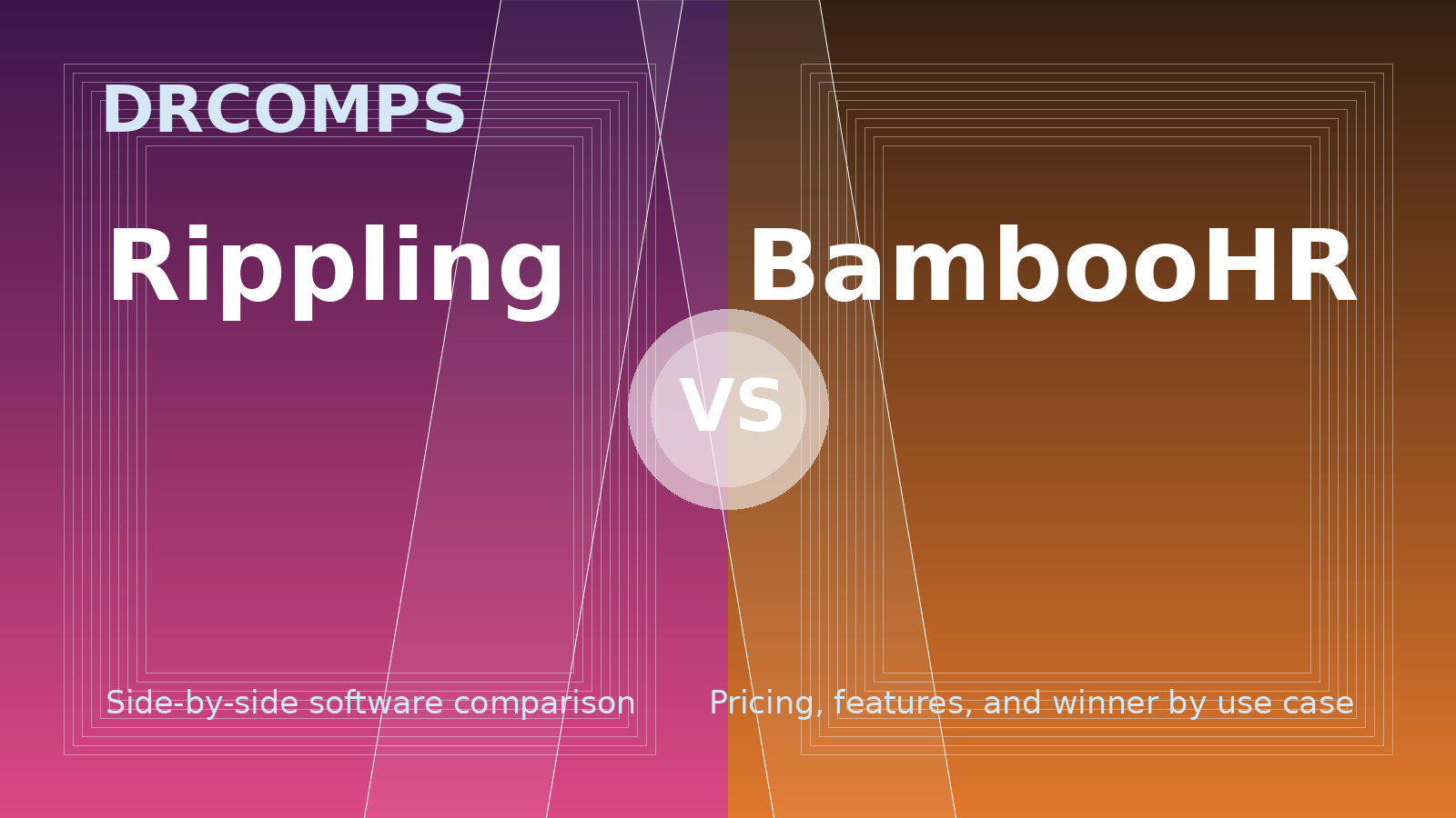 Rippling vs BambooHR software comparison: features, pricing, and winner by use case.