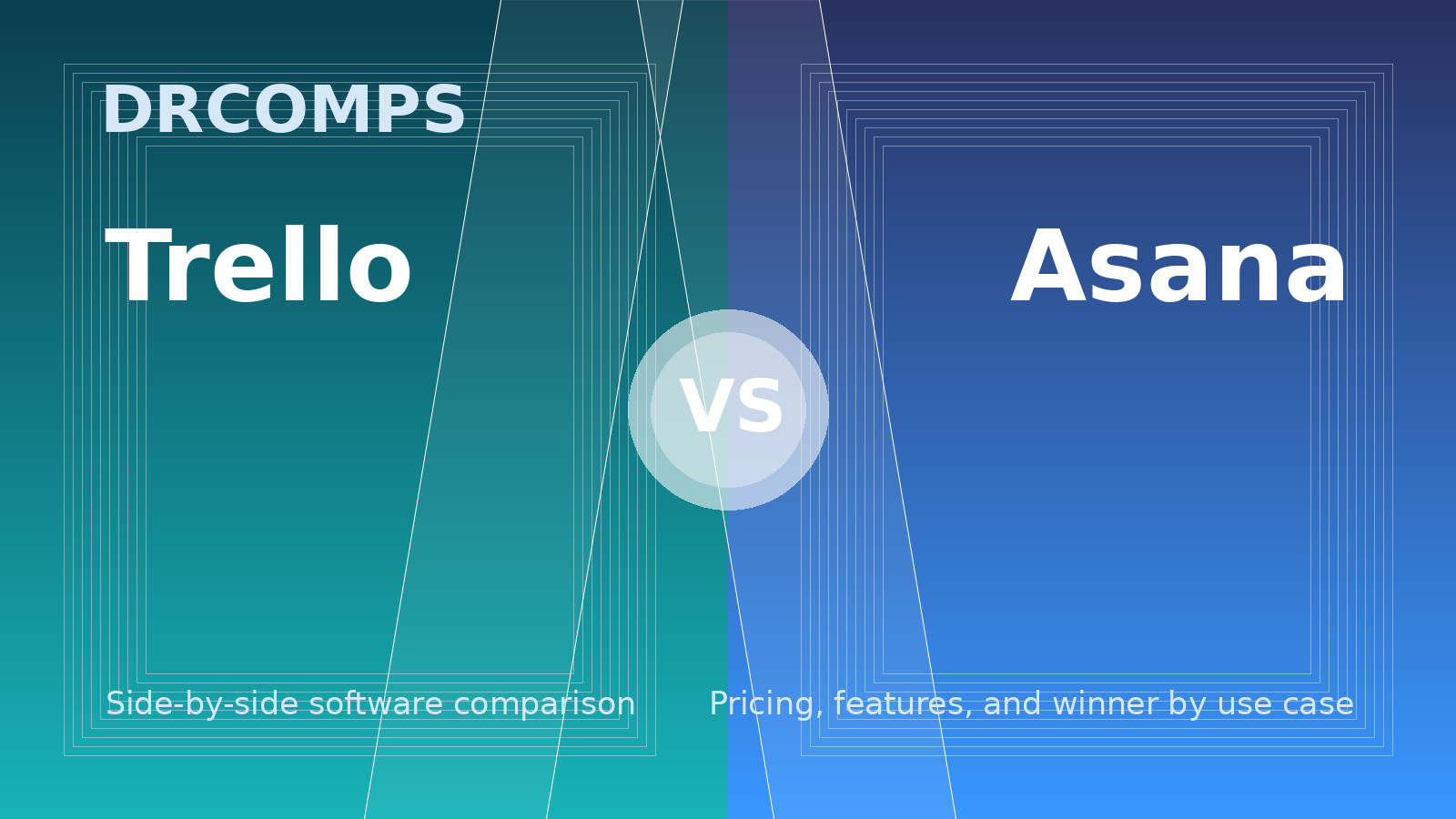 Trello vs Asana software comparison: side-by-side analysis of pricing, features, and use cases.