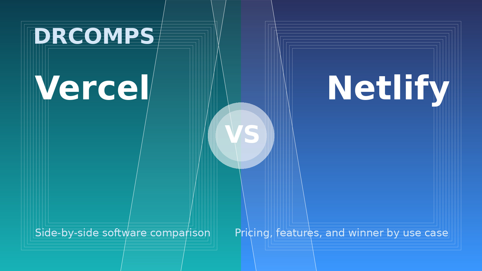 Vercel vs Netlify: Side-by-side software comparison on pricing, features, and winner by use case.