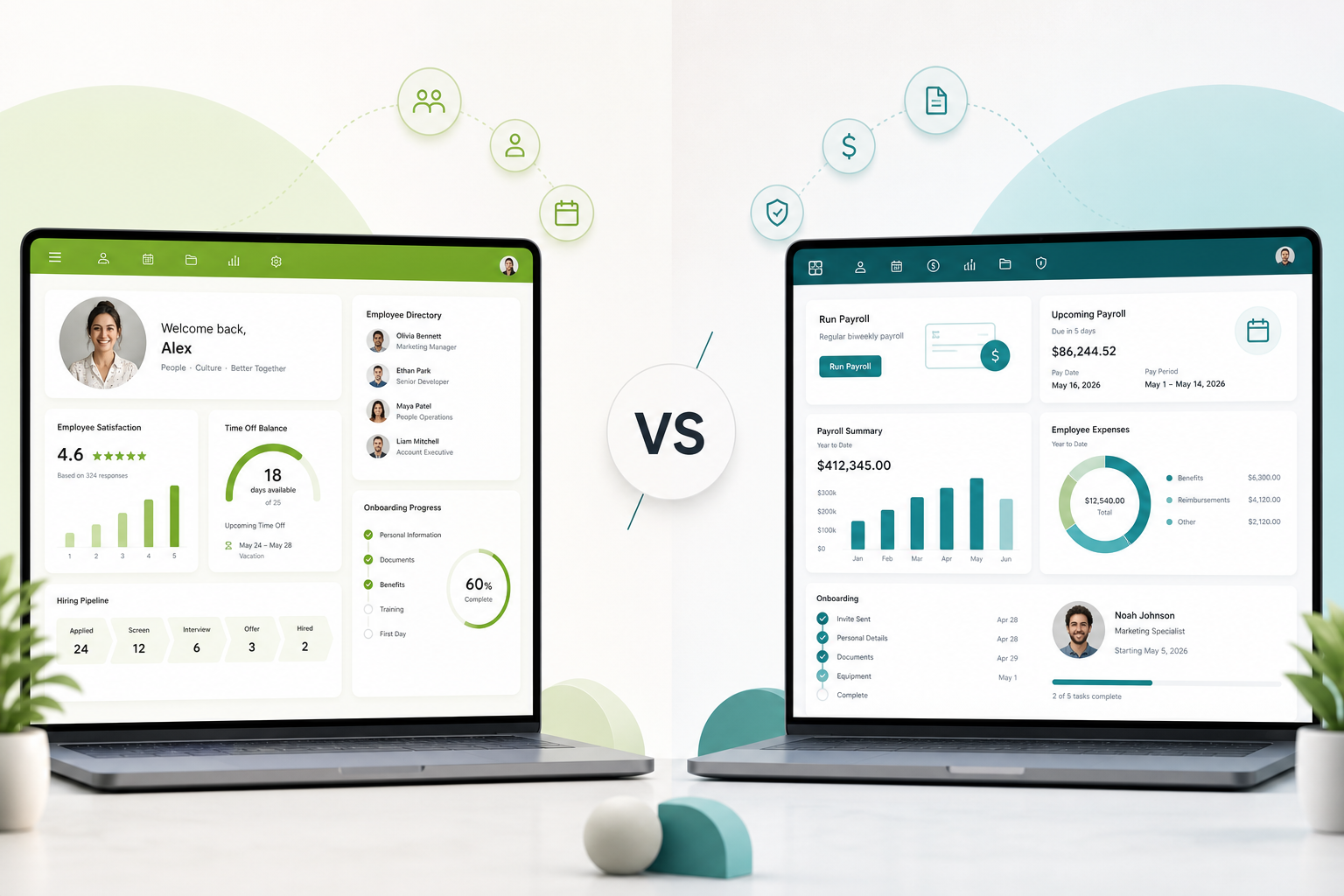BambooHR vs Gusto (2026) featured image