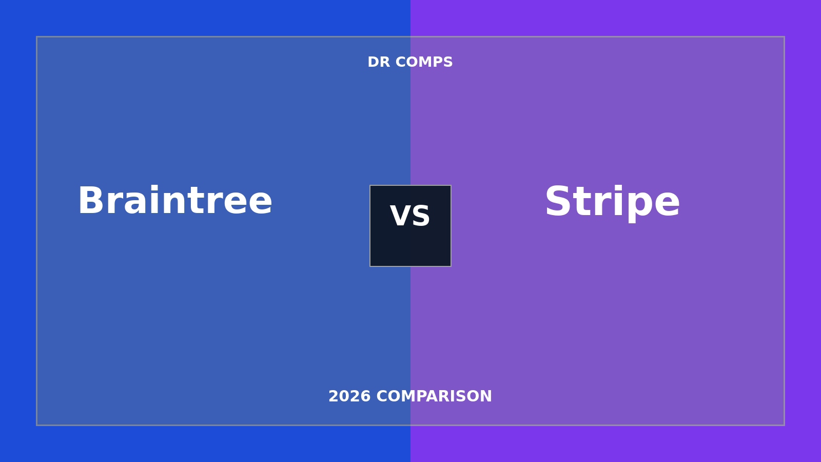 Braintree vs Stripe (2026) featured image
