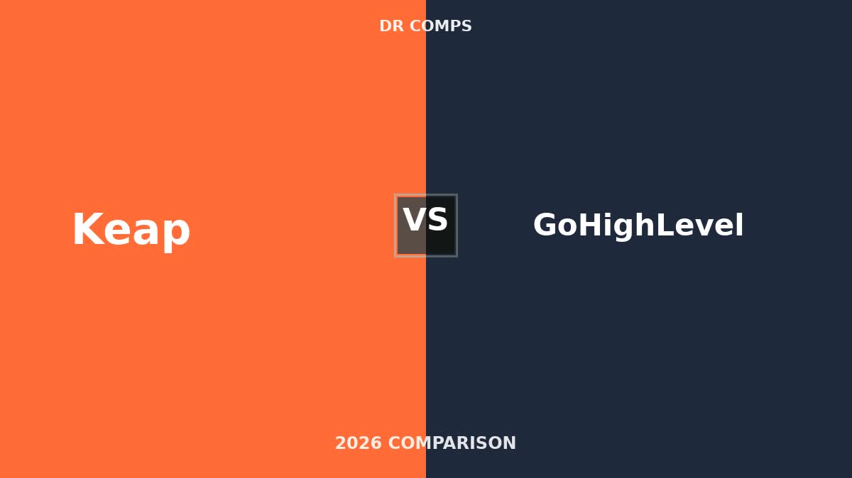Keap vs GoHighLevel (2026) featured image