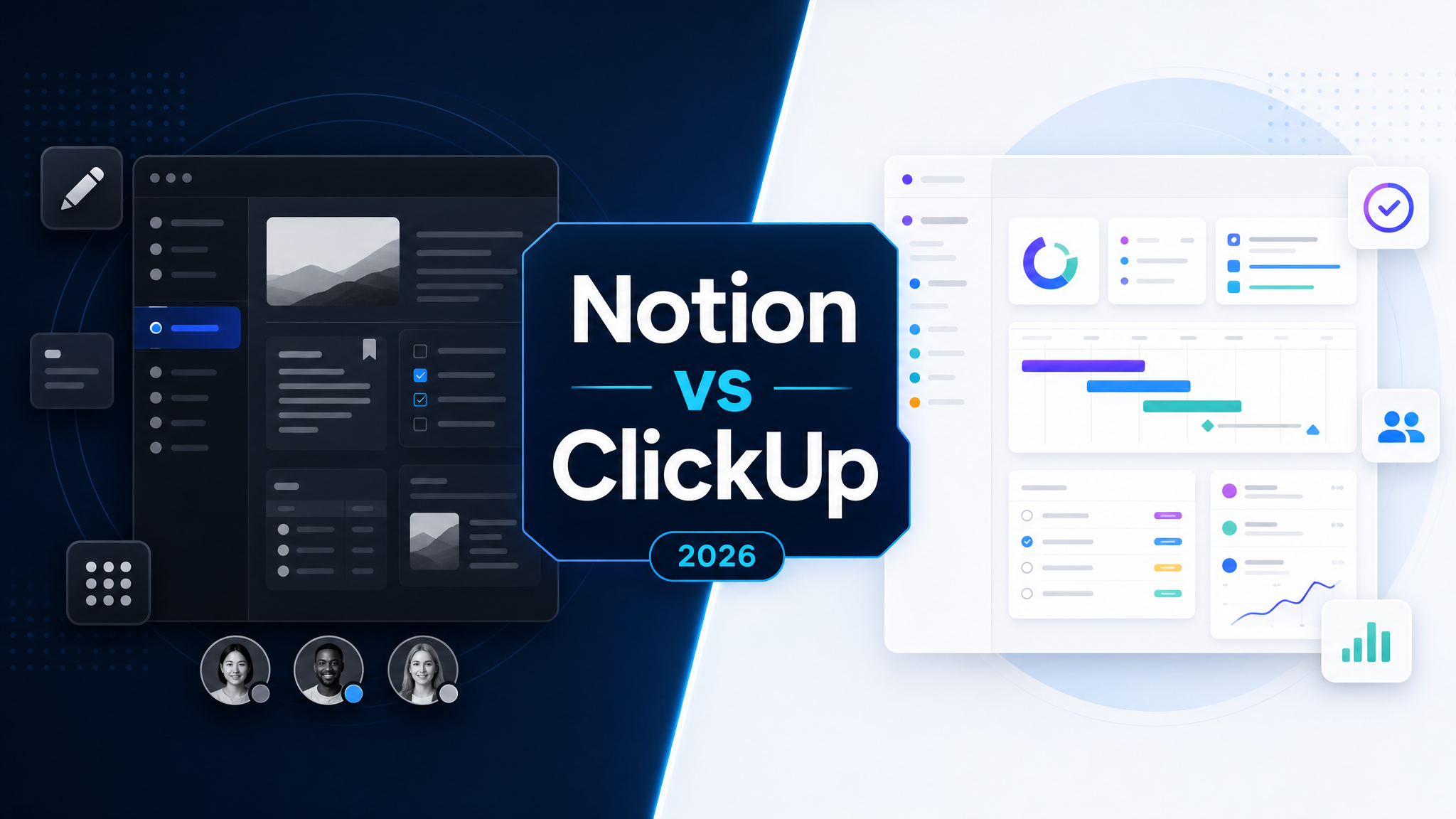 Notion vs ClickUp (2026) featured image