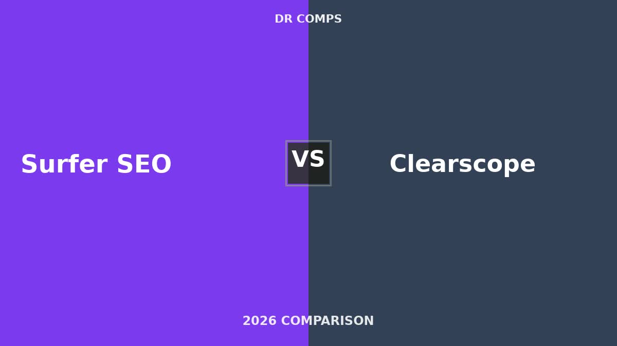 Surfer SEO vs Clearscope (2026) featured image