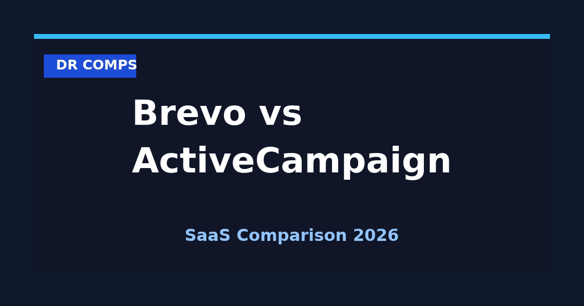 Brevo vs ActiveCampaign (2026) featured image