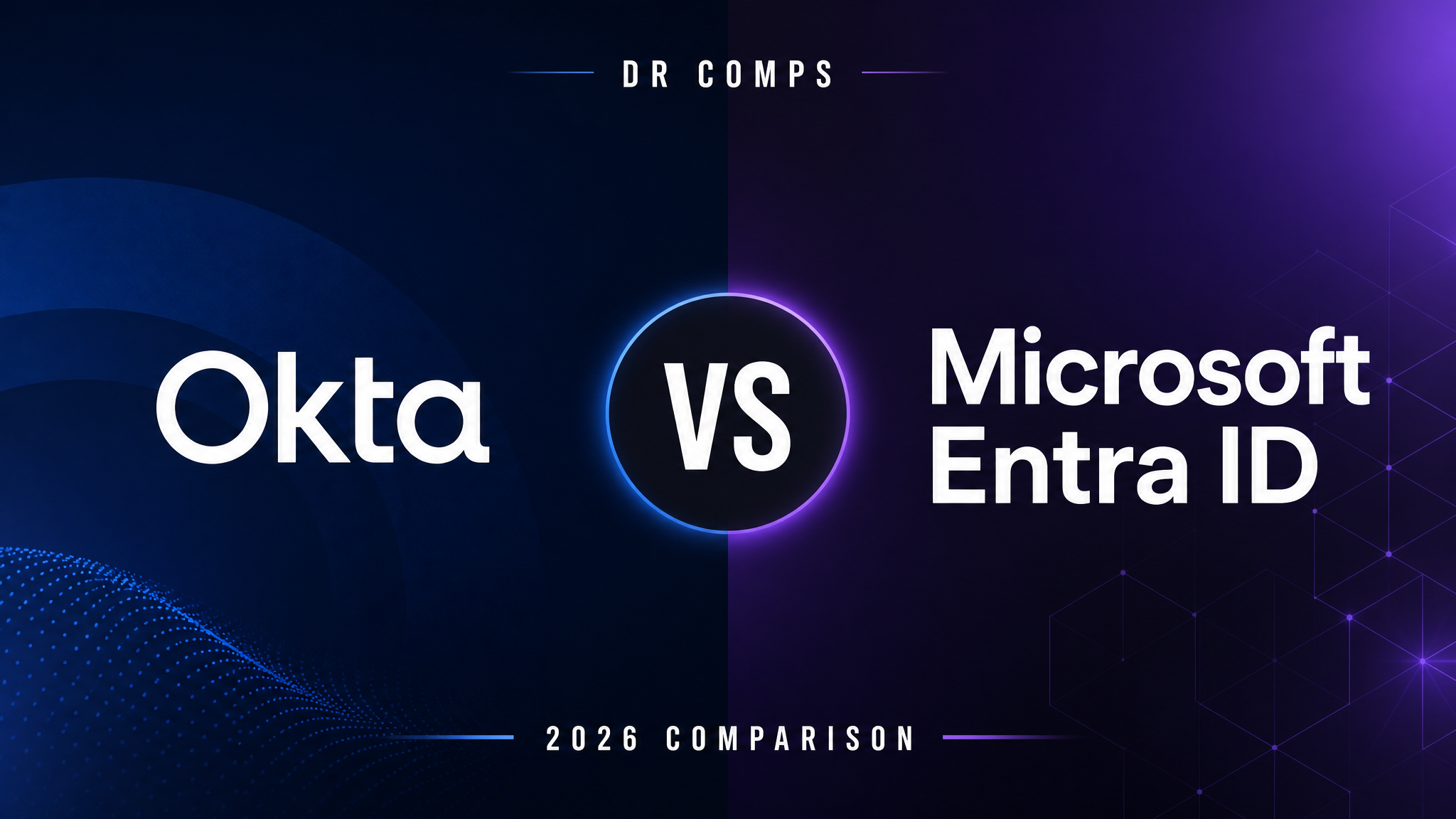 Okta vs Microsoft Entra ID (2026) featured image
