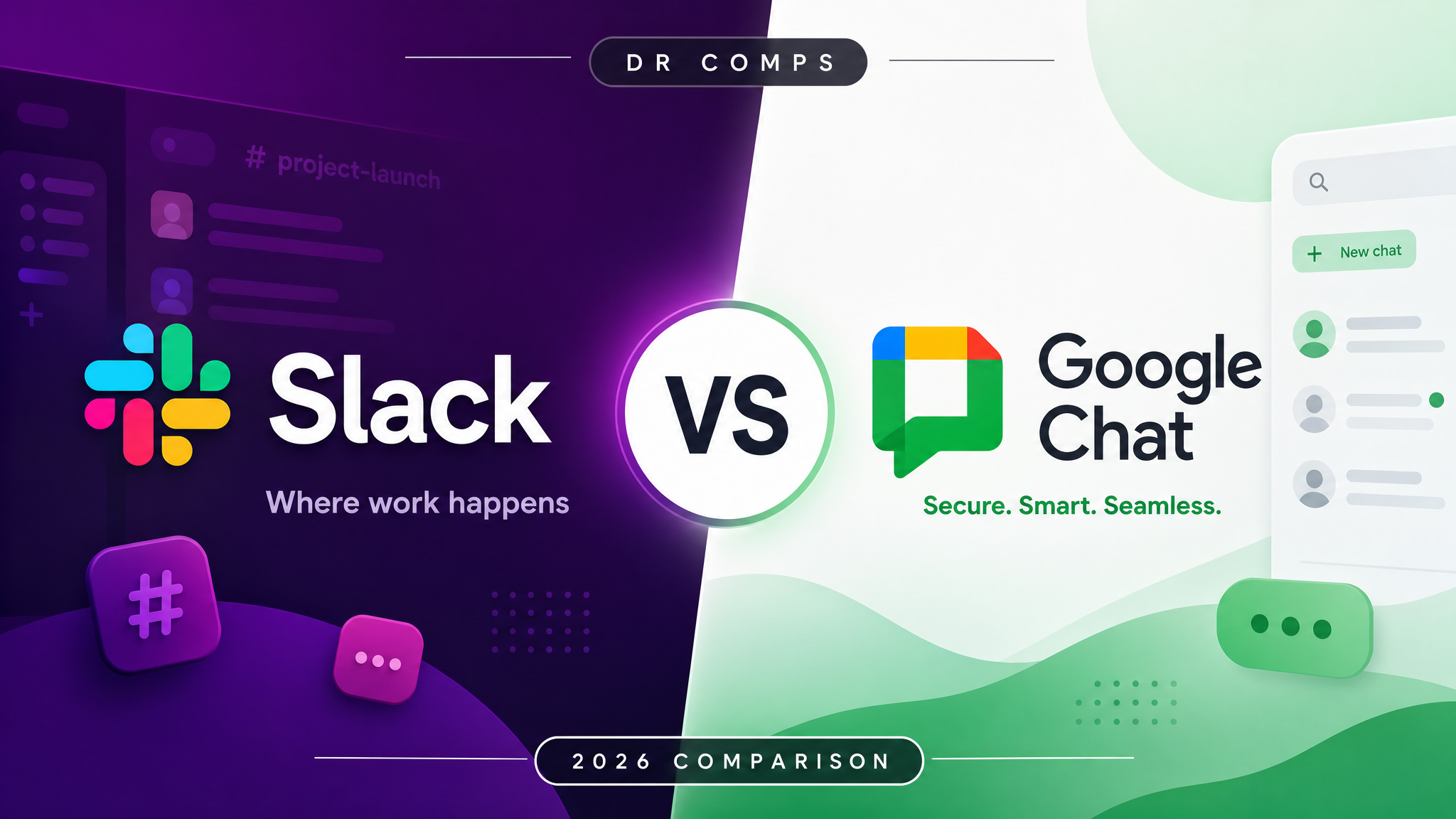 Slack vs Google Chat (2026) featured image