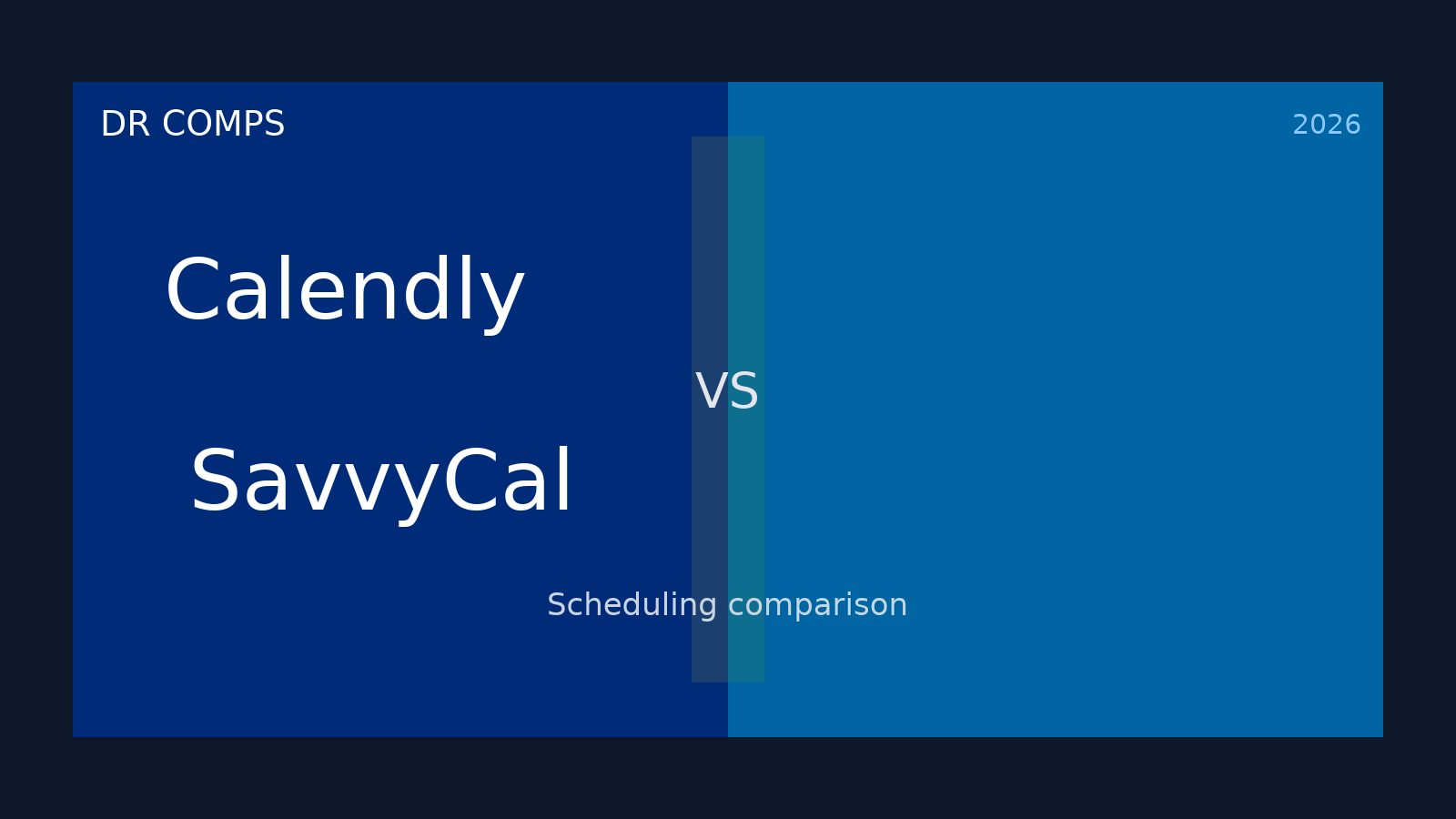 Calendly vs SavvyCal (2026) featured image