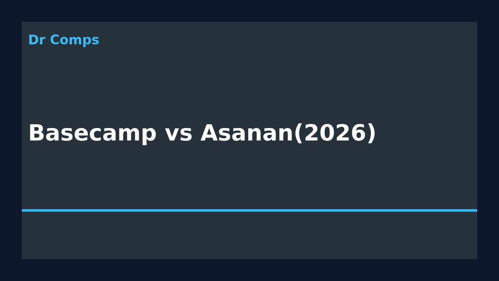 Basecamp vs Asana (2026) featured image